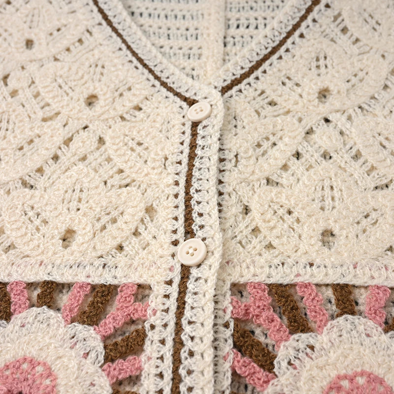 Granny Square Crochet Vest – Boho Summer Top