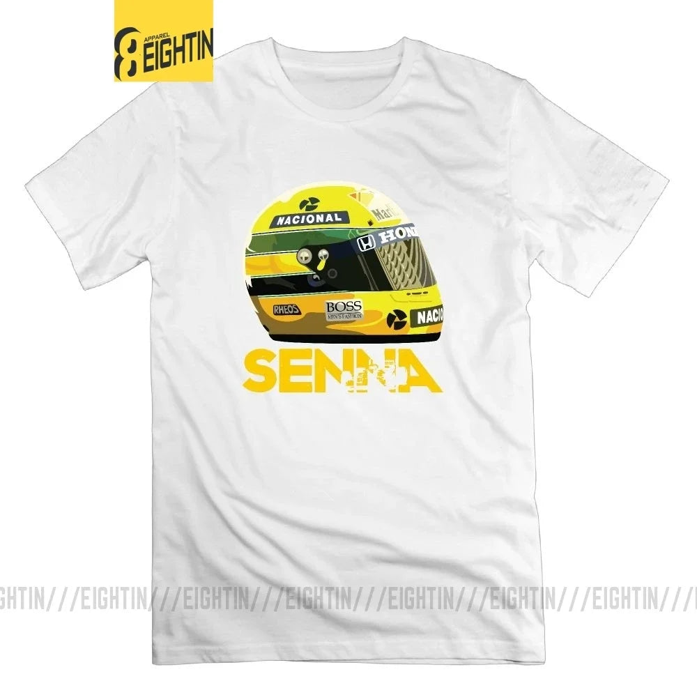 Ayrton Senna Helmet T-Shirt