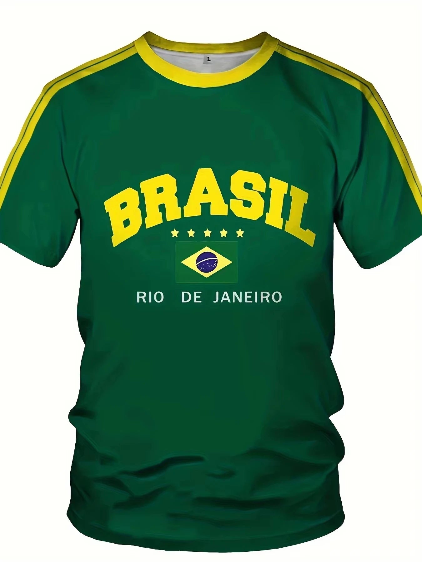 Brazil Five-Star Jersey Tee