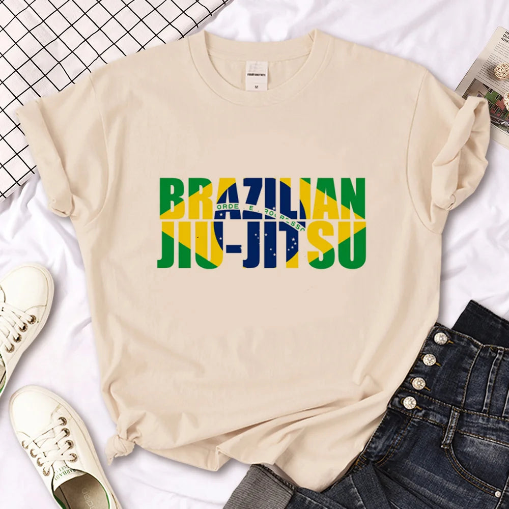 Brazil Graphic Streetwear T-Shirt – Women’s Casual Lifestyle Tee