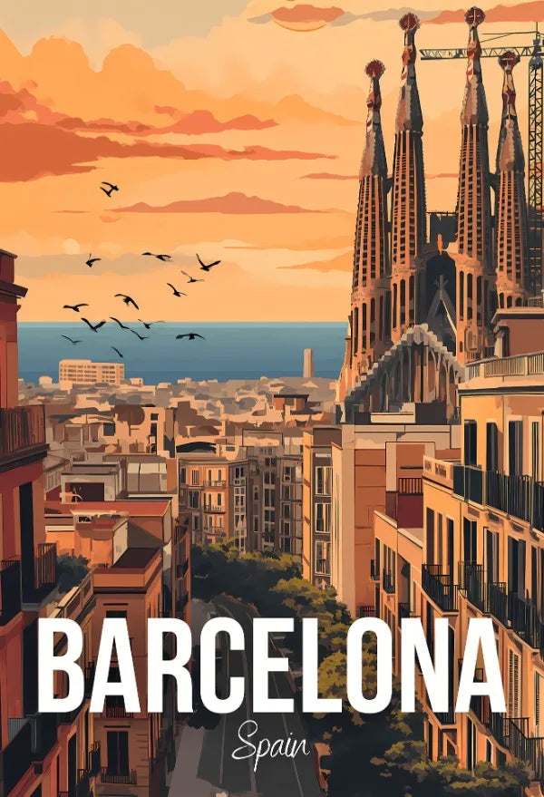 World Travel Art Canvas – Iconic Cities Collection