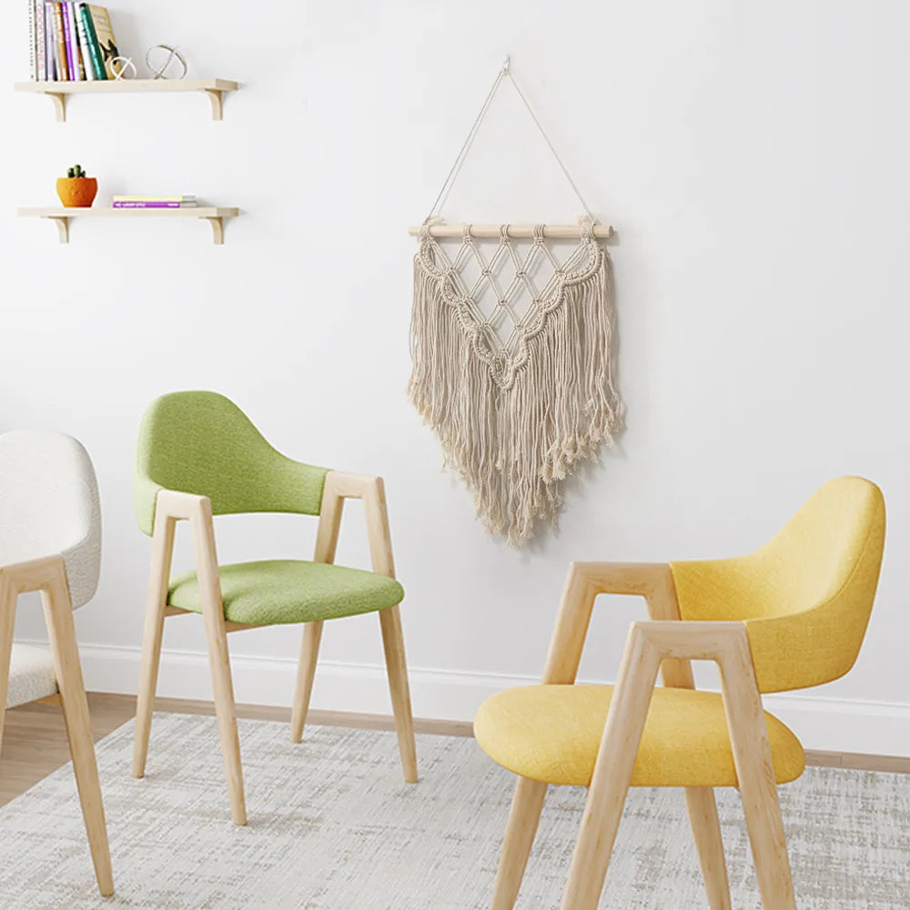 Nordic Macramé Wall Tapestry – Boho Home Decor