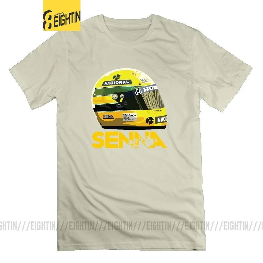 Ayrton Senna Helmet T-Shirt