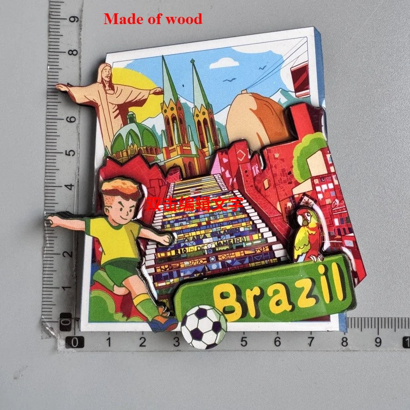 Brazil Fridge Magnet Bottle Opener – Rio de Janeiro Souvenir