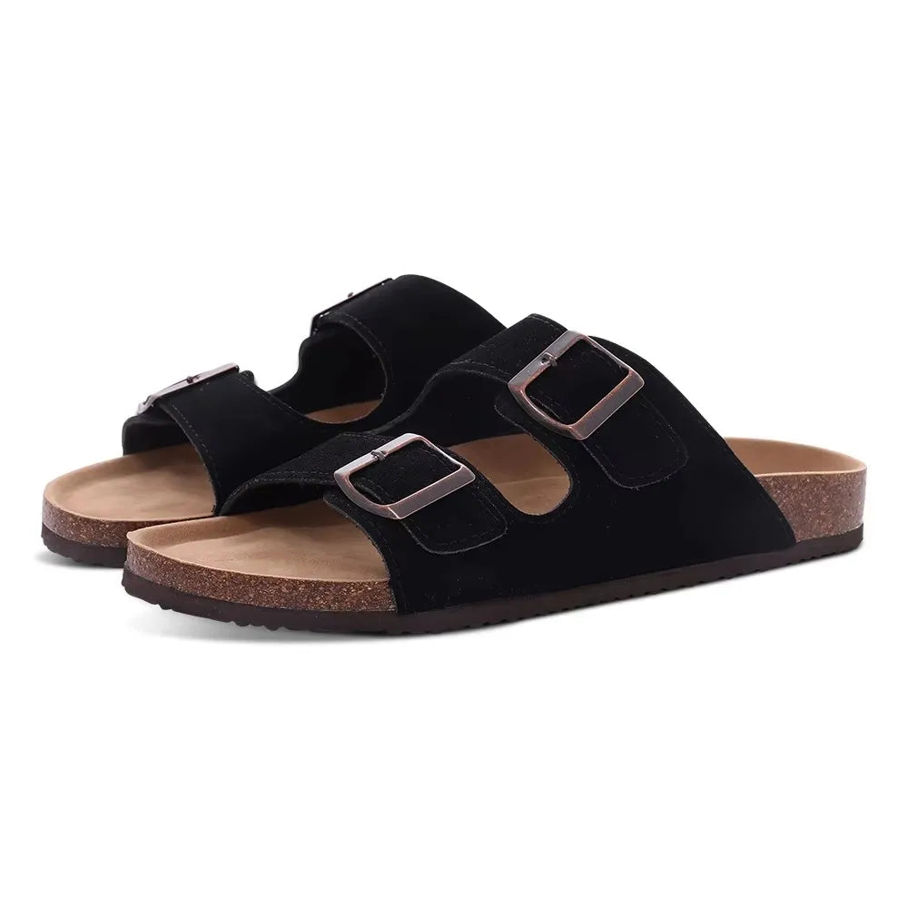 Brazilian Cork Slide Sandals