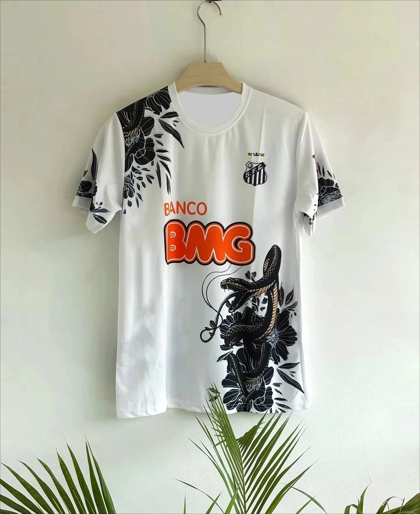 Santos FC Vintage Football Jersey 25/26 – Neymar Inspired