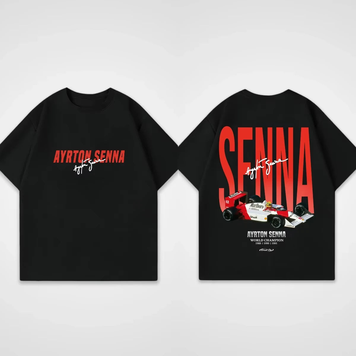 Ayrton Senna Racing Oversized T-Shirt