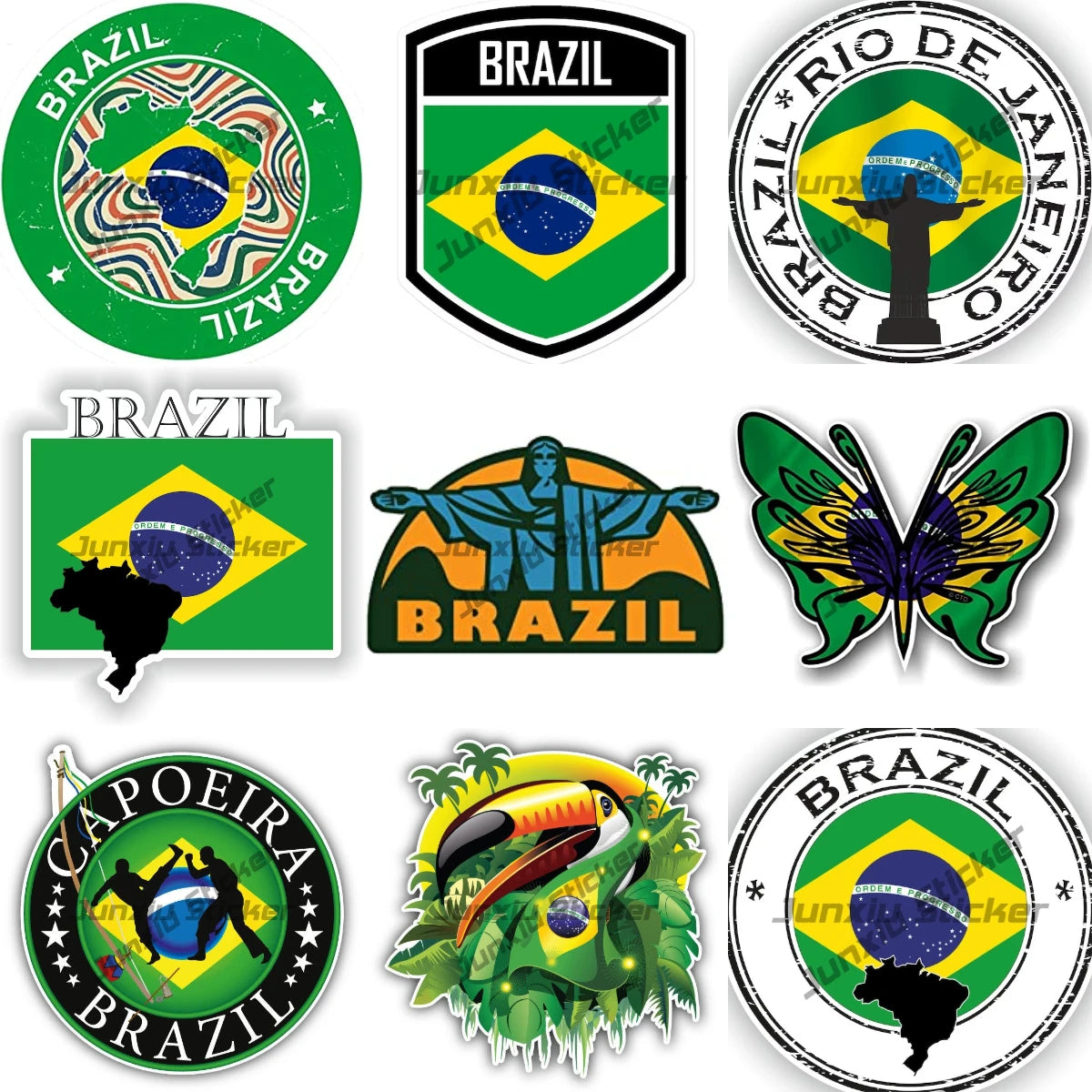 Brazil Travel Sticker