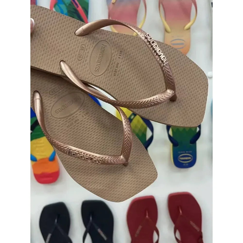 Brazilian Summer Flip Flops – Women’s Thong Sandals