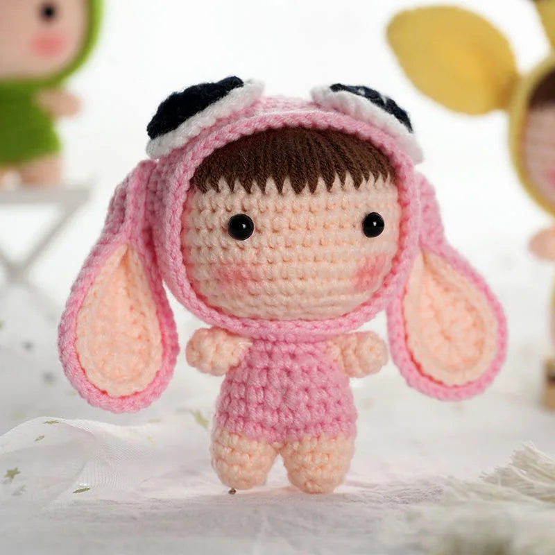 DIY Crochet Doll Kit – Handmade Dog (Beginner Friendly)