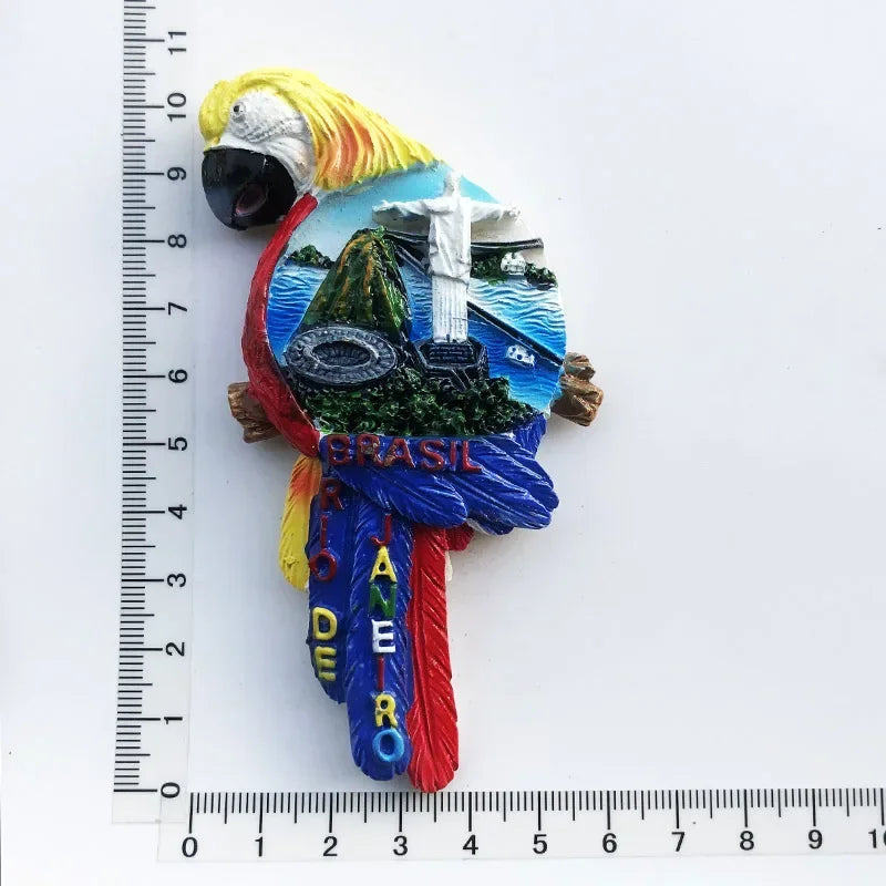 Brazil Fridge Magnet Bottle Opener – Rio de Janeiro Souvenir