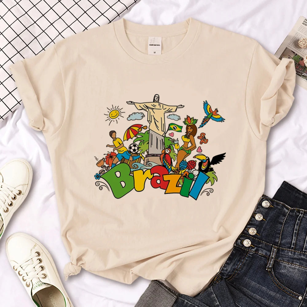 Brazil Summer Graphic T-Shirt