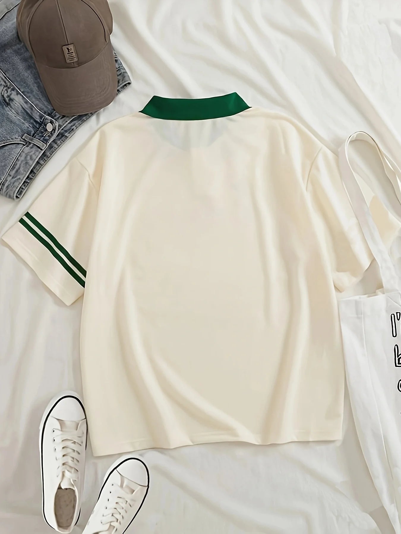 Brazilian Flag Polo Shirt – Women’s Summer Casual