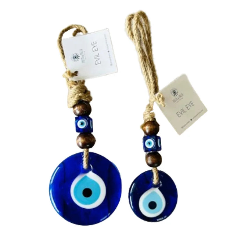 Evil Eye Macrame Wall Hanging – Nazar Protection Decor