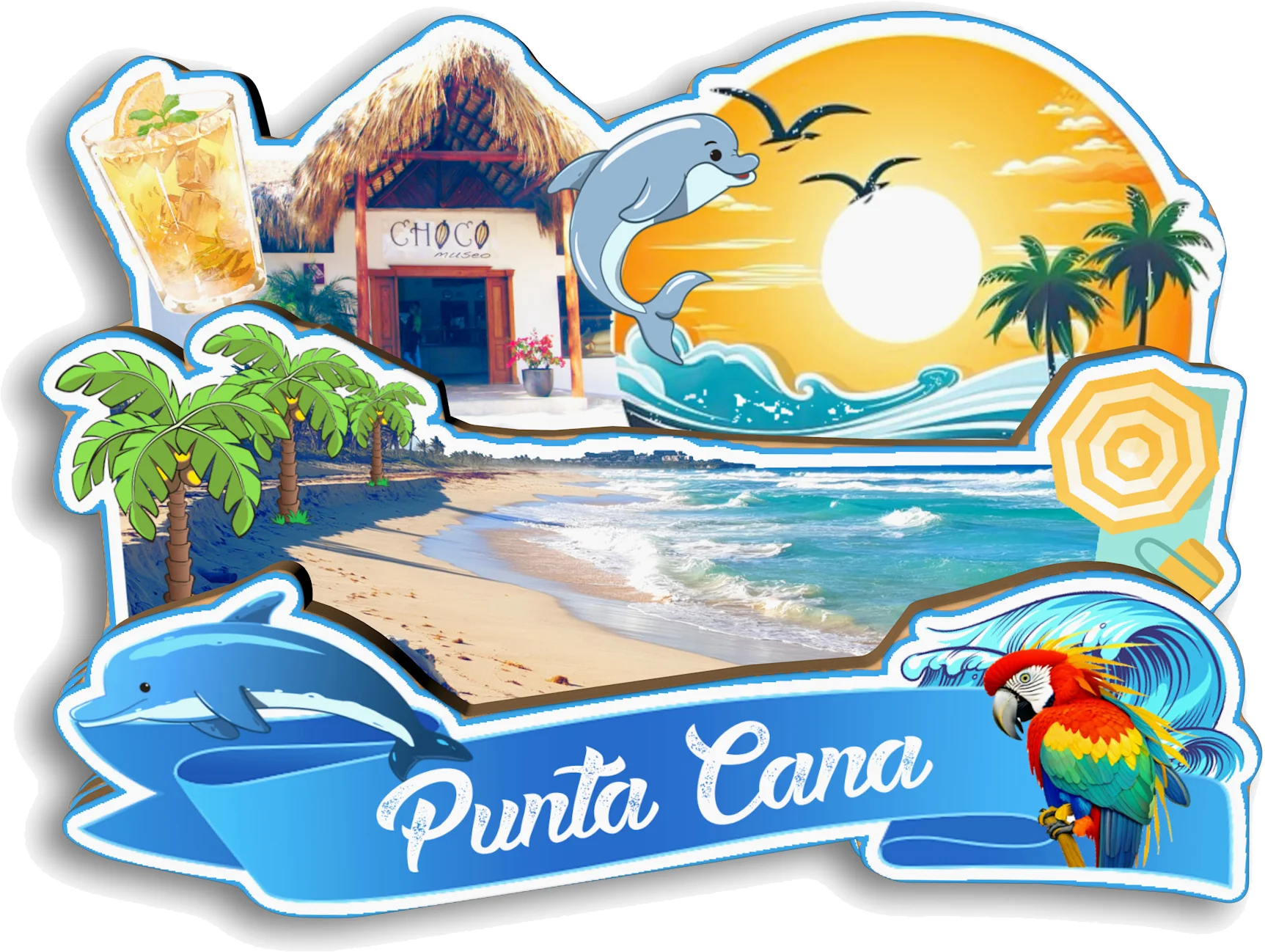 South America Travel Fridge Magnets – Handmade Souvenir