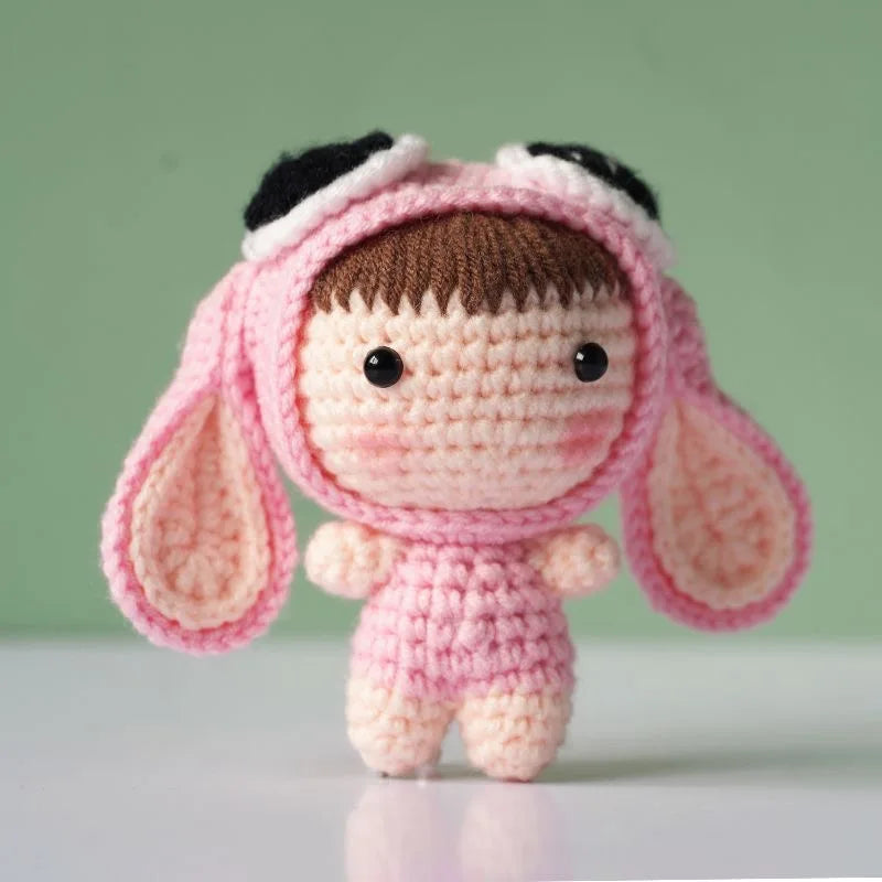 DIY Crochet Doll Kit – Handmade Dog (Beginner Friendly)