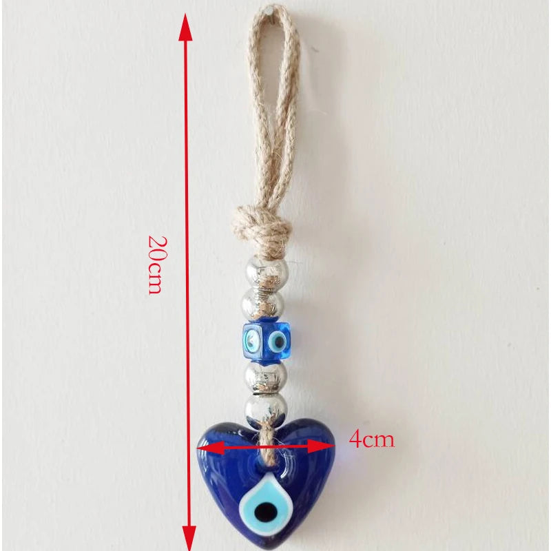 Evil Eye Macrame Wall Hanging – Nazar Protection Decor