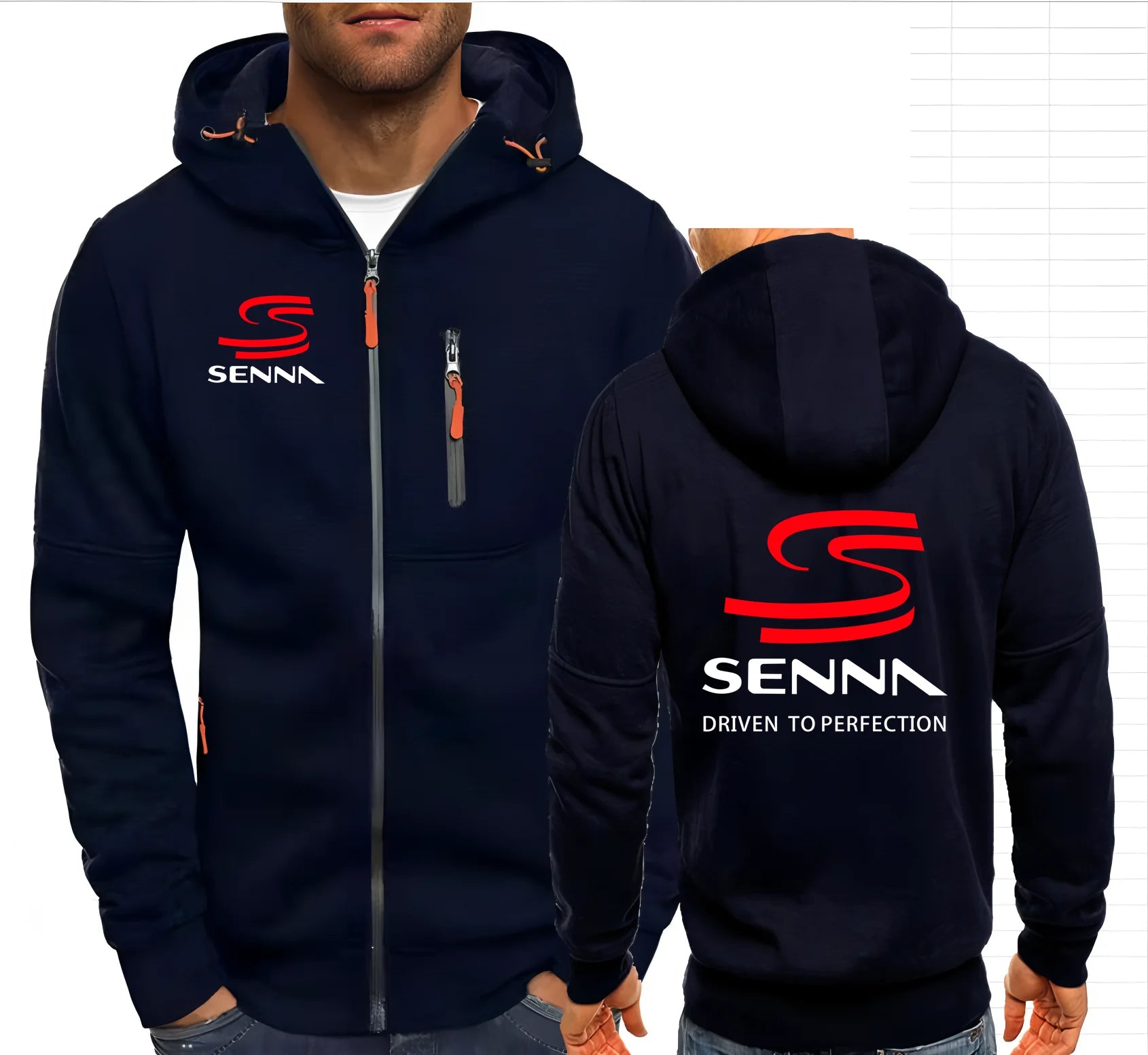 The King of Racing: Ayrton Senna Hoodie