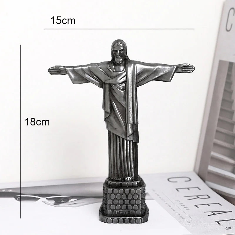 Christ the Redeemer Desk Figurine – Brazilian Icon Decor