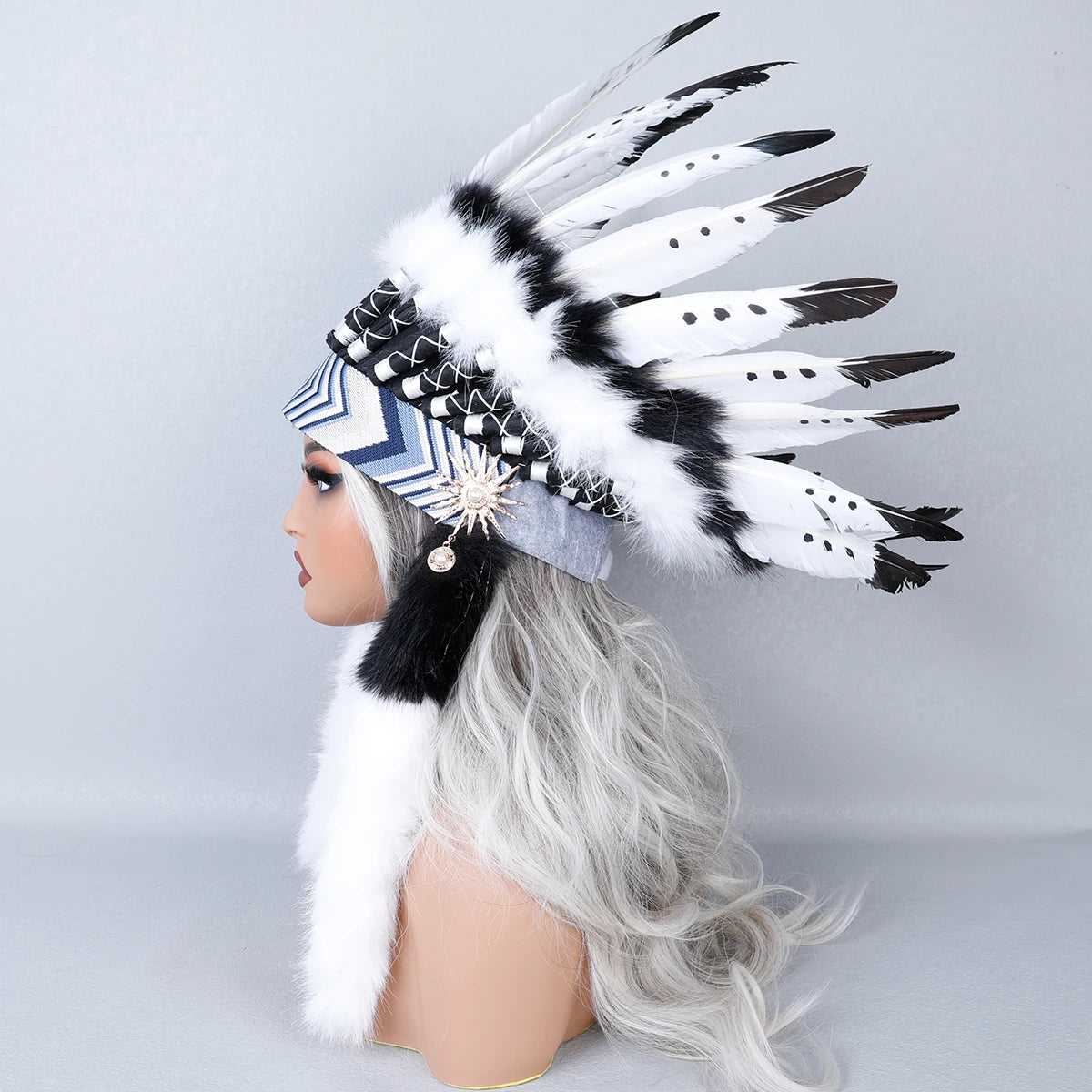 Funky Feather Headband – Women’s Stage & Costume Fashion Accessory