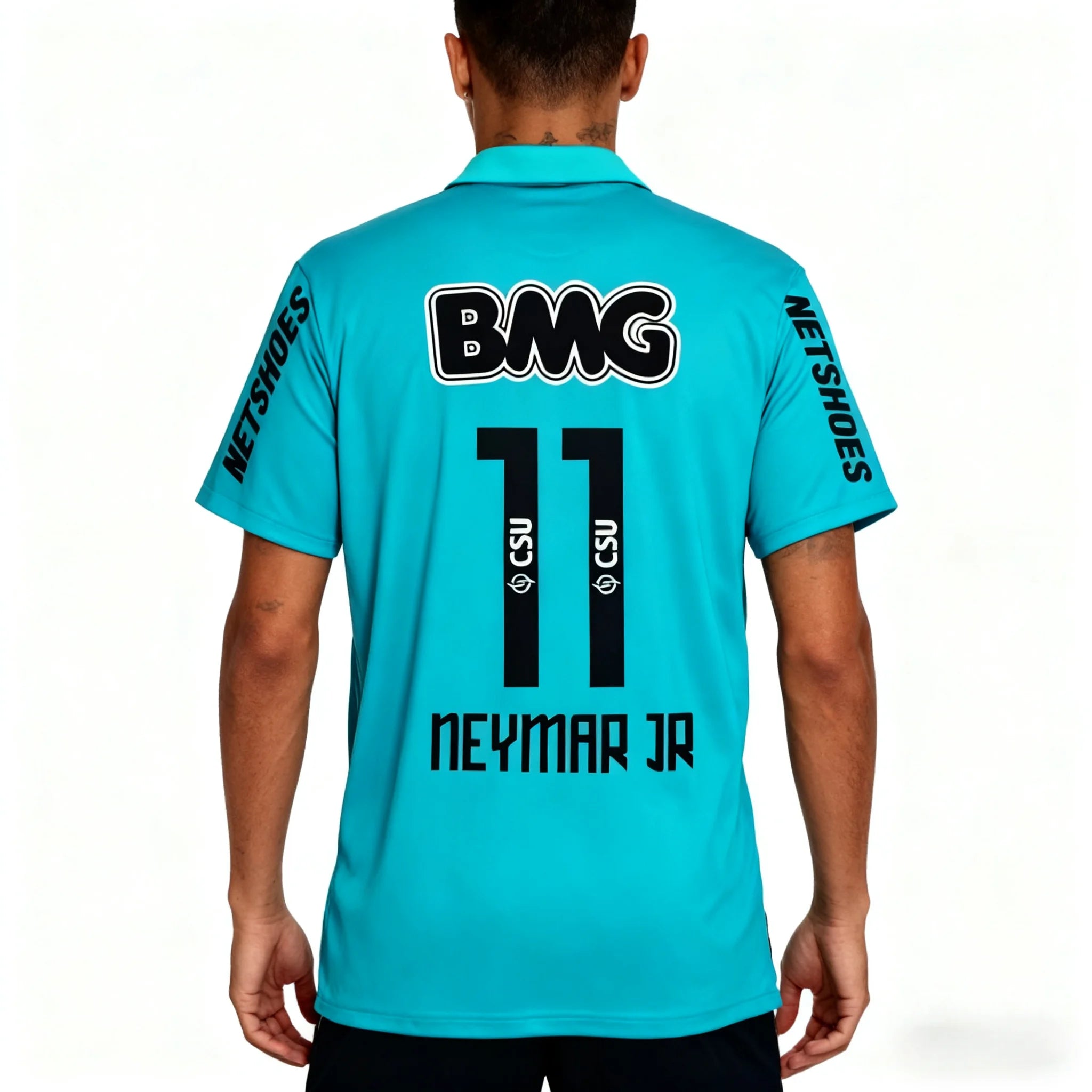 Santos Football Jersey – Neymar Inspired Unisex Casual Sports Tee