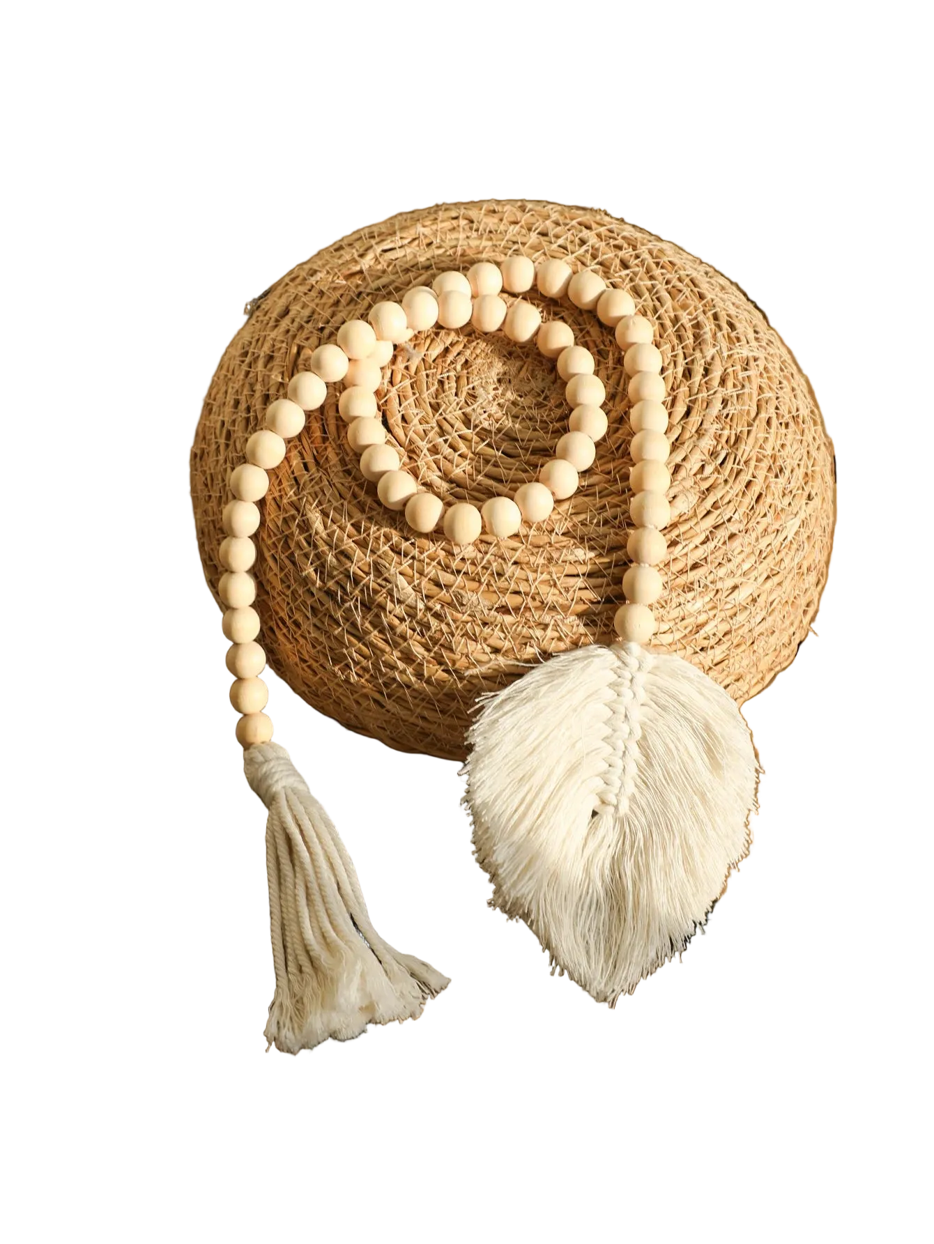 Macramé Leaf Wall Hanging – Rustic Boho Decor